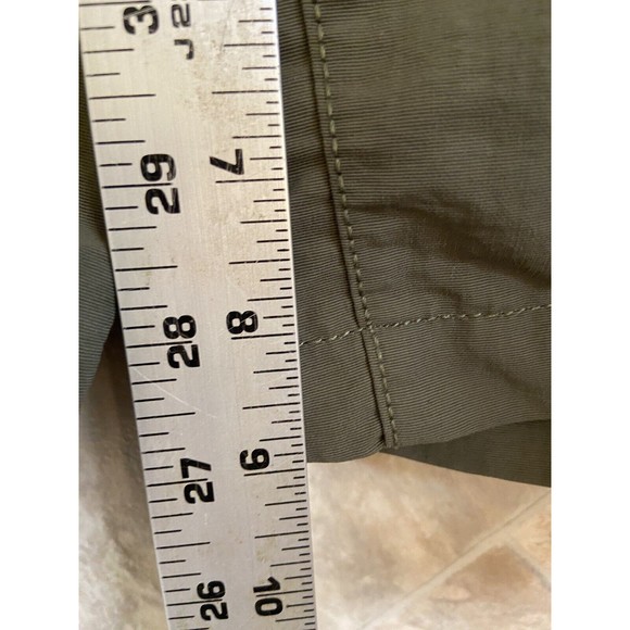 The North Face Mens 32 Green Nylon Paramount Trail Chino Shorts Adjustable Waist - Picture 13 of 15